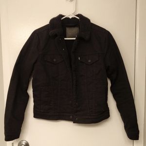 Levi's black jean jacket